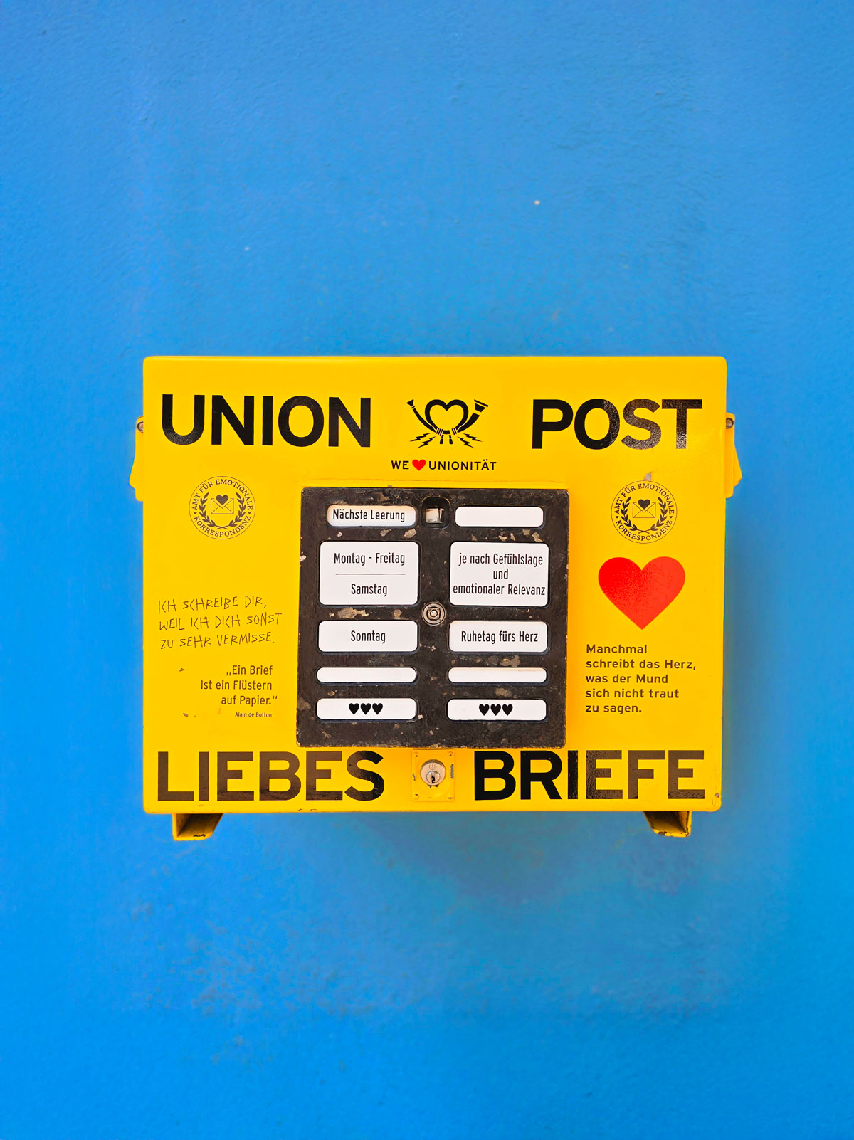 Mehr über den Artikel erfahren Knabe, Der Liebesbriefkasten