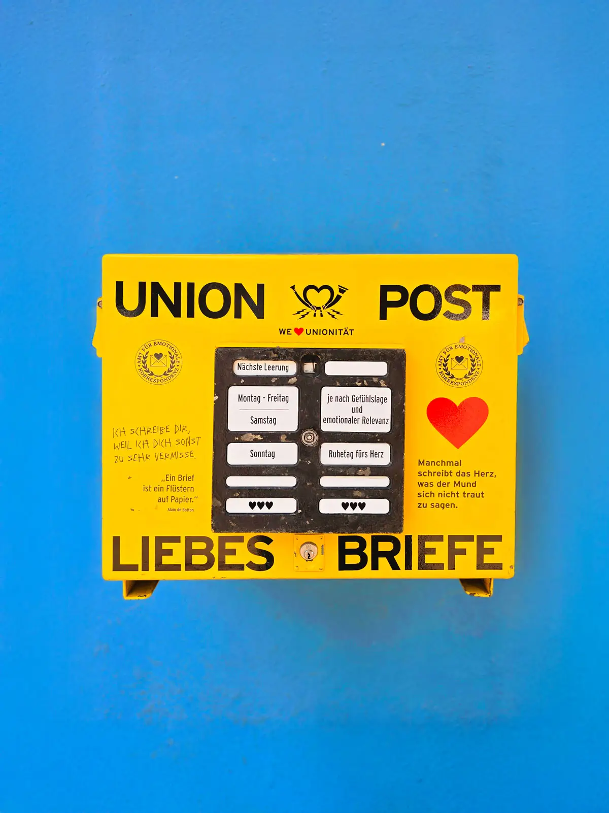 Mehr über den Artikel erfahren Knabe, Der Liebesbriefkasten