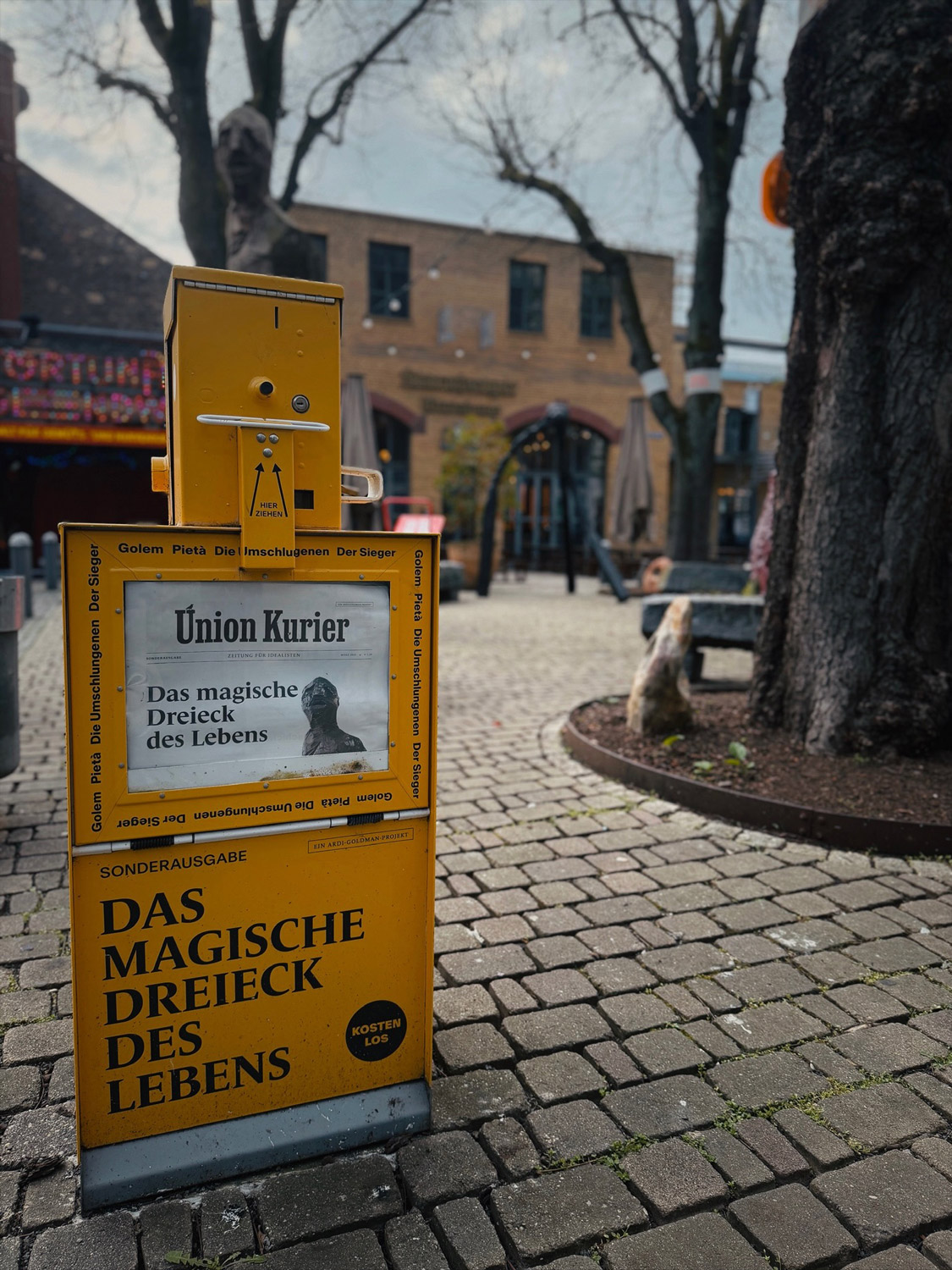 Mehr über den Artikel erfahren Knabe, Die Zeitungsautomaten
